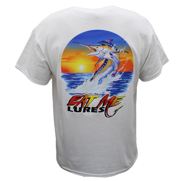 Men’s Short Sleeve Marlin Fishing T-Shirt