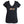 Women's Black V-Neck Eat Me Fishing Shirt
