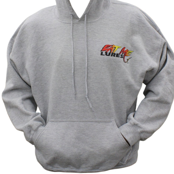Men's Grey Joe Cool Fishing Hoodie
