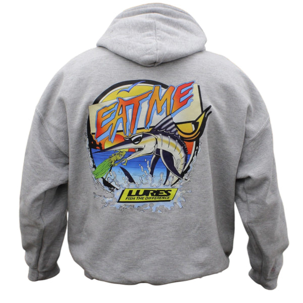 Men's Grey Joe Cool Fishing Hoodie