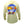 Men's Yellow Long Sleeve Performance Hoodie With Marlin