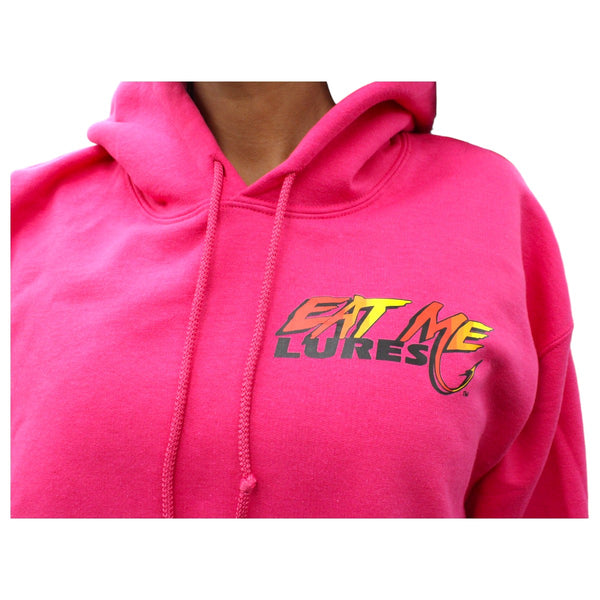 Women's Pink Marlin Fishing Hoodie